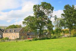 Self catering country cottages near stirling at Mains of Blairingone