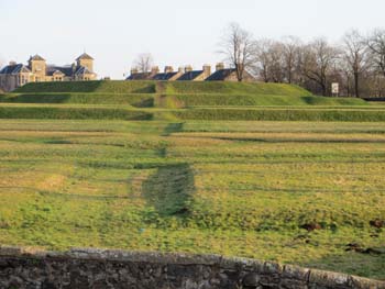 stirling castle from the king's knot